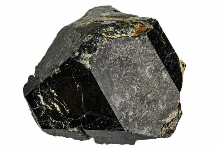 Wide, Black Dravite Crystal - New York #110362